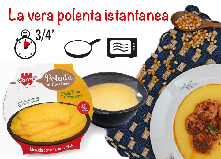 Piatto con gnocchi alla romana