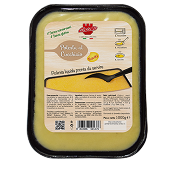 Polenta al Cucchiaio in formato vassoio da 1000 grammi