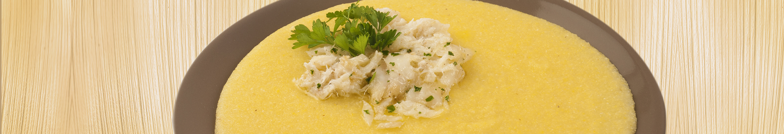 Baccalà mantecato con polenta